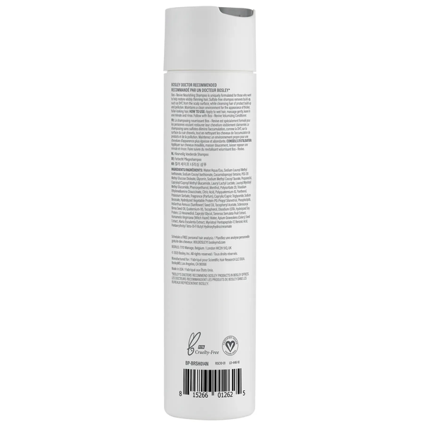BosleyMD BOS Revive Color Safe Nourishing Shampoo поживний шампунь для стоншеного фарбованого волосся 300ml mdc29 фото