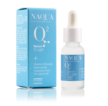 Naqua Q2 Serum D-Light зволожуюча сироватка з вітаміном D 20ml naq06 фото