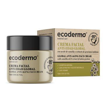 Ecoderma Anti-Aging Face Cream антивіковий крем з олією камелії та екстрактом індійської генціани 50ml MAPD-02218 фото