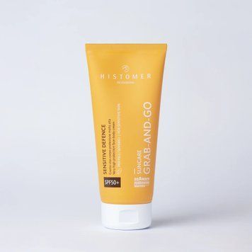 Histomer Sensitive Defence SPF 50+ сонцезахисний крем для обличчя та тіла 200ml H283 фото