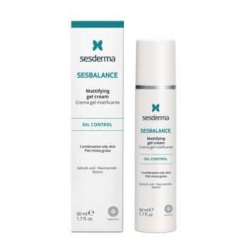 Sesderma Sesbalance Mattifying gel cream матуючий крем-гель для комбінованої та жирної шкіри 50ml sed103 фото
