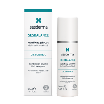 Sesderma Sesbalance Mattifying gel Plus  інтенсивний матуючий гель для комбінованої та жирної шкіри 30ml sed104 фото