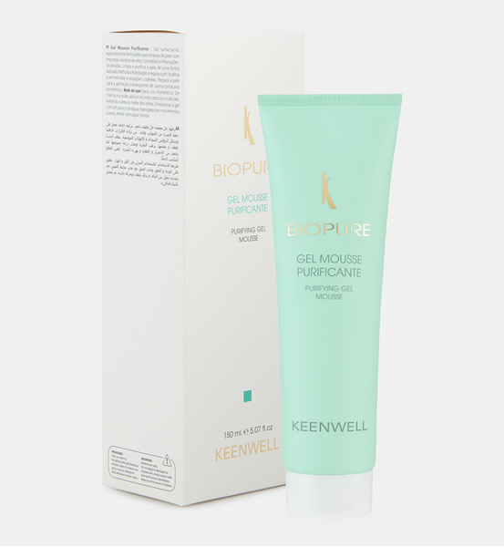 Keenwell Biopure Purifying Gel Mousse очищуючий гель-мус для жирної шкіри 150ml K4605001 фото