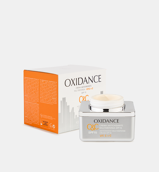 Keenwell Oxidance C&C Antioxidant Global Protection Cream SPF15 антиоксидантний мультизахисний крем з вітамінами C+C 50ml K5310001 фото