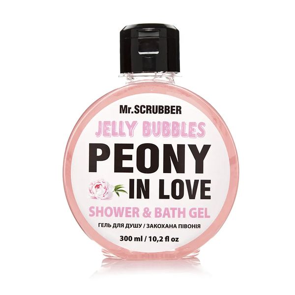 Mr.Scrubber гель для душу Jelly Bubble Peony in Love 300мл scr08 фото