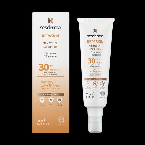 Сонцезахисний крем для обличчя Sesderma Repaskin Silk Touch SPF 30 50ml sed62 фото