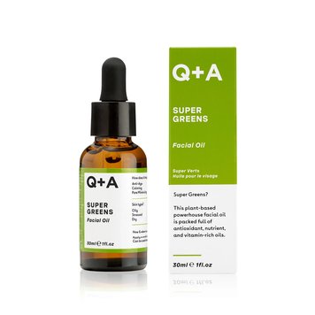 Q+A - Мультивитаминное масло Q+A Super Greens Facial Oil 30ml q28 фото