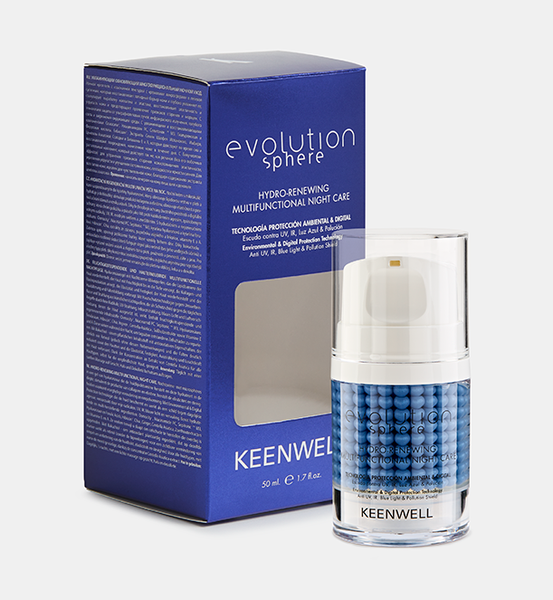 Keenwell Evolution Sphere Hydro-Renewing Multifunctional Night Care зволожуючий оновлюючий нічний мультифункціональний комплекс 50ml K6601013 фото