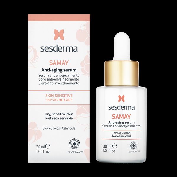 Липосомальная антивозрастная сыворотка для чувствительной кожи Sesderma Samay Anti-Aging Serum 30ml sed38 фото