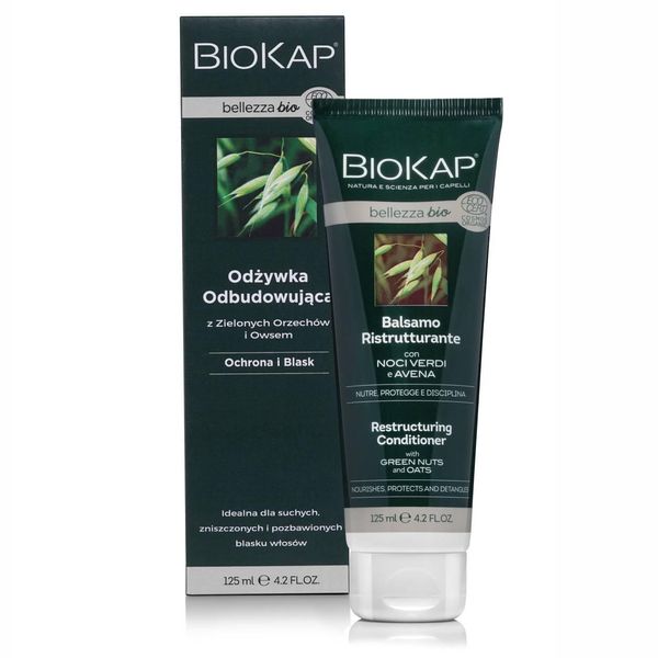 Натуральный кондиционер реконструирующий BioKap Bellezza bio Restructuring Conditioner 125 ml bio02 фото