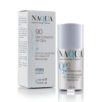 Naqua Q90 Gel Contorno De Ojos гель для зони навколо очей з вітаміном К 15ml naq10 фото