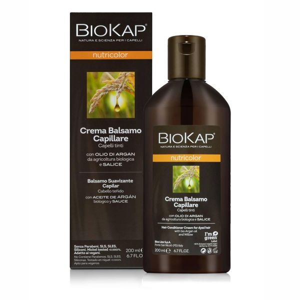 Biokap Nutricolor Capillary Conditioner Cream Кондиционер-бальзам для окрашенных волос 200 ml bio03 фото