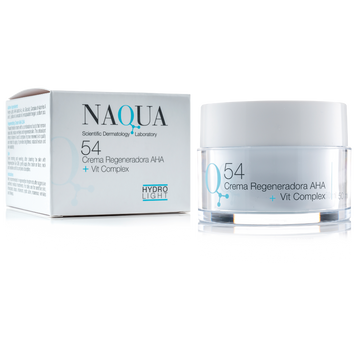Naqua Q54 Crema Regeneradora AHA регенерувальний крем з кислотами 50ml naq14 фото