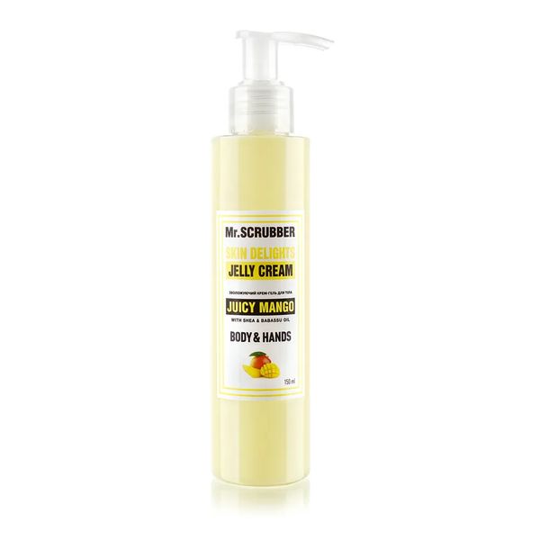 Mr.Scrubber Крем-гель для тіла і рук Skin Delights Juicy Mango 150 ml scr22 фото