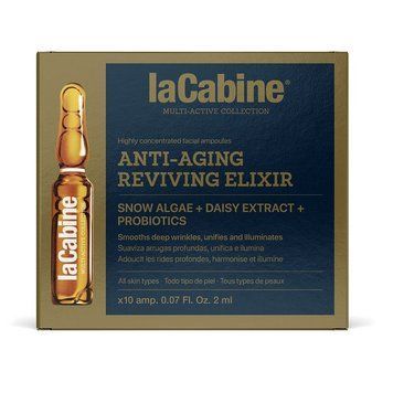 La Cabine Anti-Aging Reviving Elixir Ampoules концентрированная антивозрастная омолаживающая сыворотка против морщин для зрелой кожи 10x2ml MAPD-02378 фото