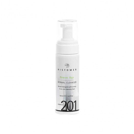 Histomer Formula 201 Green Age Dermal Cleansing Mousse - Мус для очищення проблемної та жирної шкіри 150ml hst18 фото