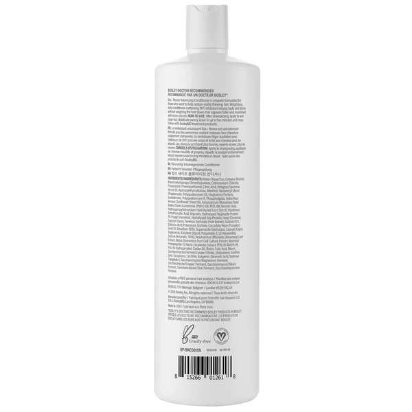 BosleyMD Revive Color Safe Volumizing Conditioner кондиционер для объема истонченных окрашенных волос 1000ml mdc32 фото