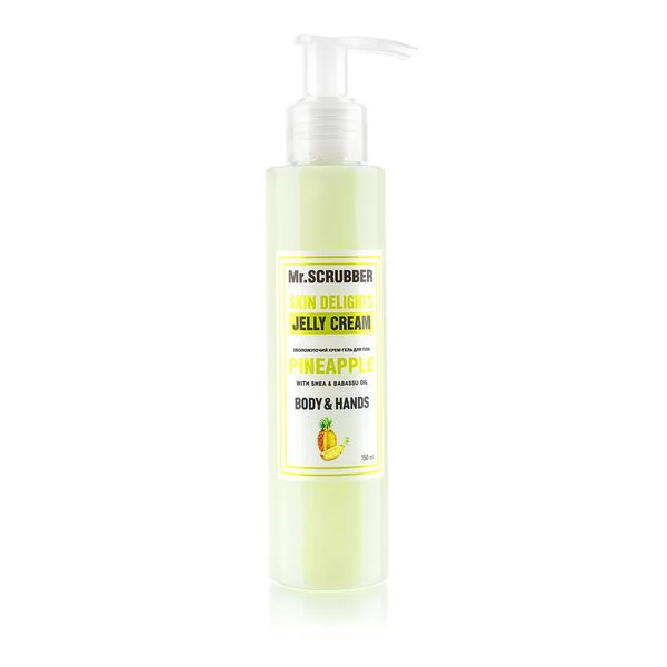 Mr.Scrubber Крем-гель для тіла і рук Skin Delights Pineapple 150 ml scr24 фото