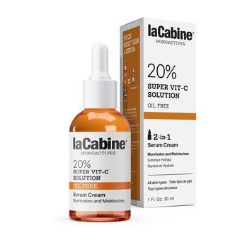 La Cabine 20% Super Vit-C Solution Serum Cream крем-сыворотка для осветления и увлажнения кожи с витамином С 30ml MAPD-03357 фото