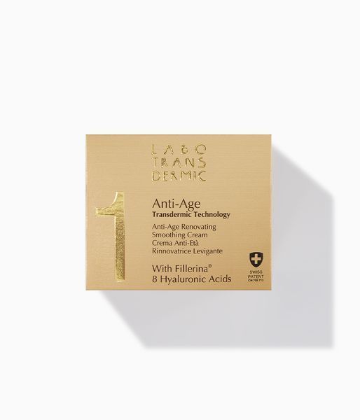 Labo Transdermic 1 Anti-Age Renovating Smoothing Cream антивіковий відновлювальний крем для обличчя 50ml lab01 фото